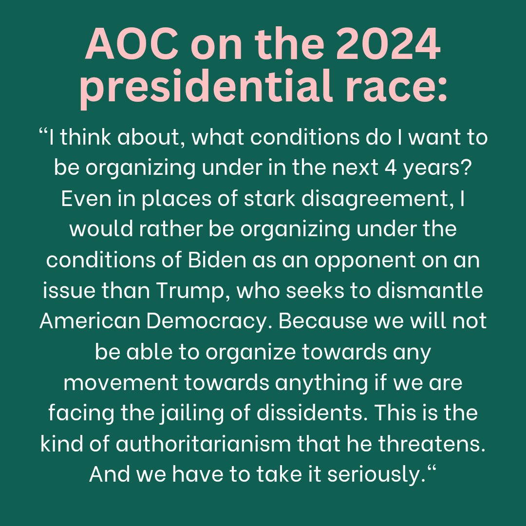 I made a graphic of this quote so I can share it anywhere people are debating whether they can vote for Biden. It's going to save me a lot of time.