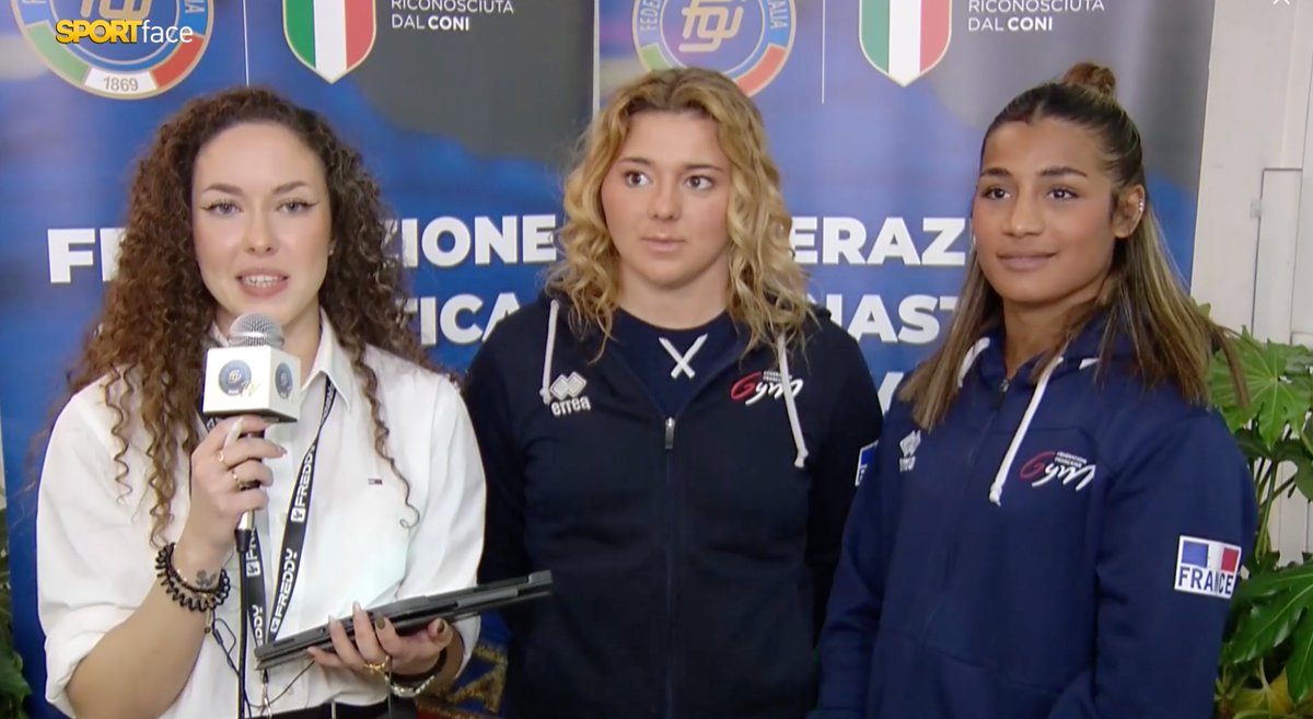 'On a fait des erreurs mais il y a aussi des points positifs', Lorette Charpy au sujet du concours équipe de ce samedi où les Françaises se sont classées 5èmes #Jesolo