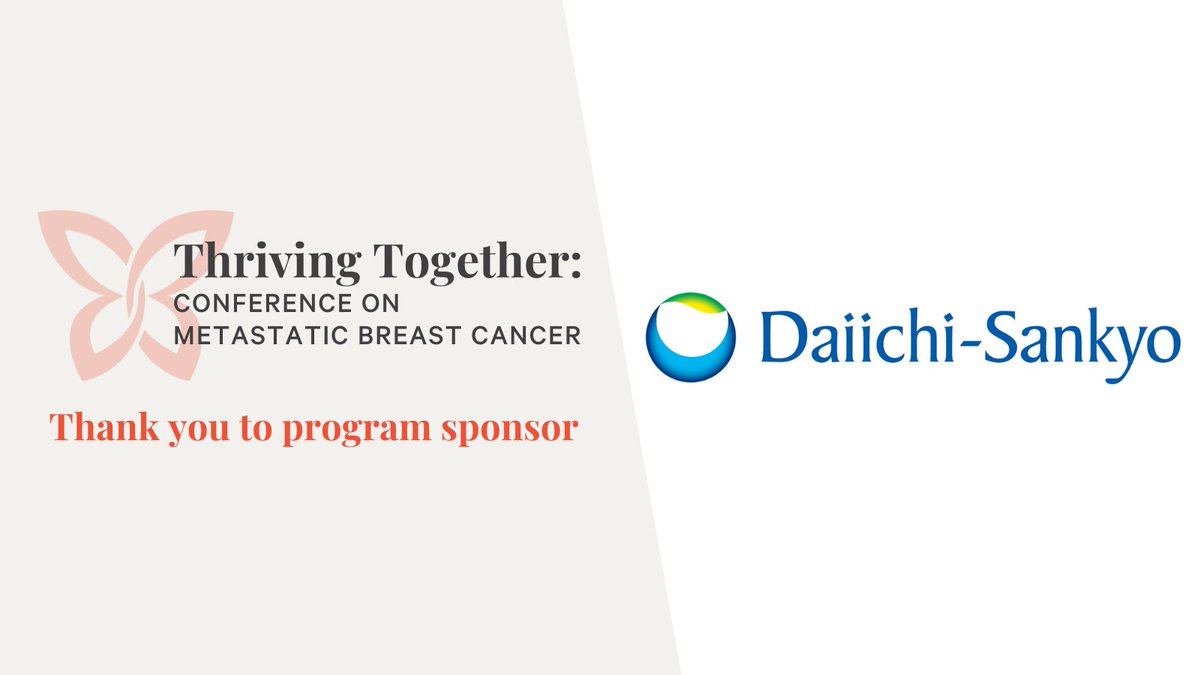 Thank you to our #LBBCMetsConf sponsor: @DaiichiSankyo