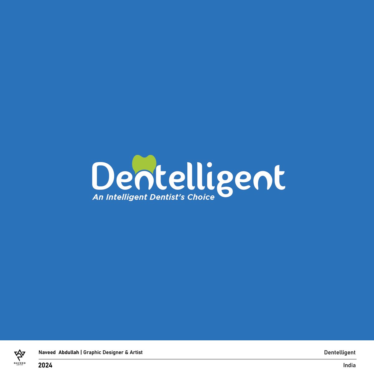 Dentelligent | An Intelligent Dentist's Choice 
Logo Design , DM to get yours 
.
#logodesign #logodesigner #logo #logotype #logochallenge #logomaker #logoinspiration