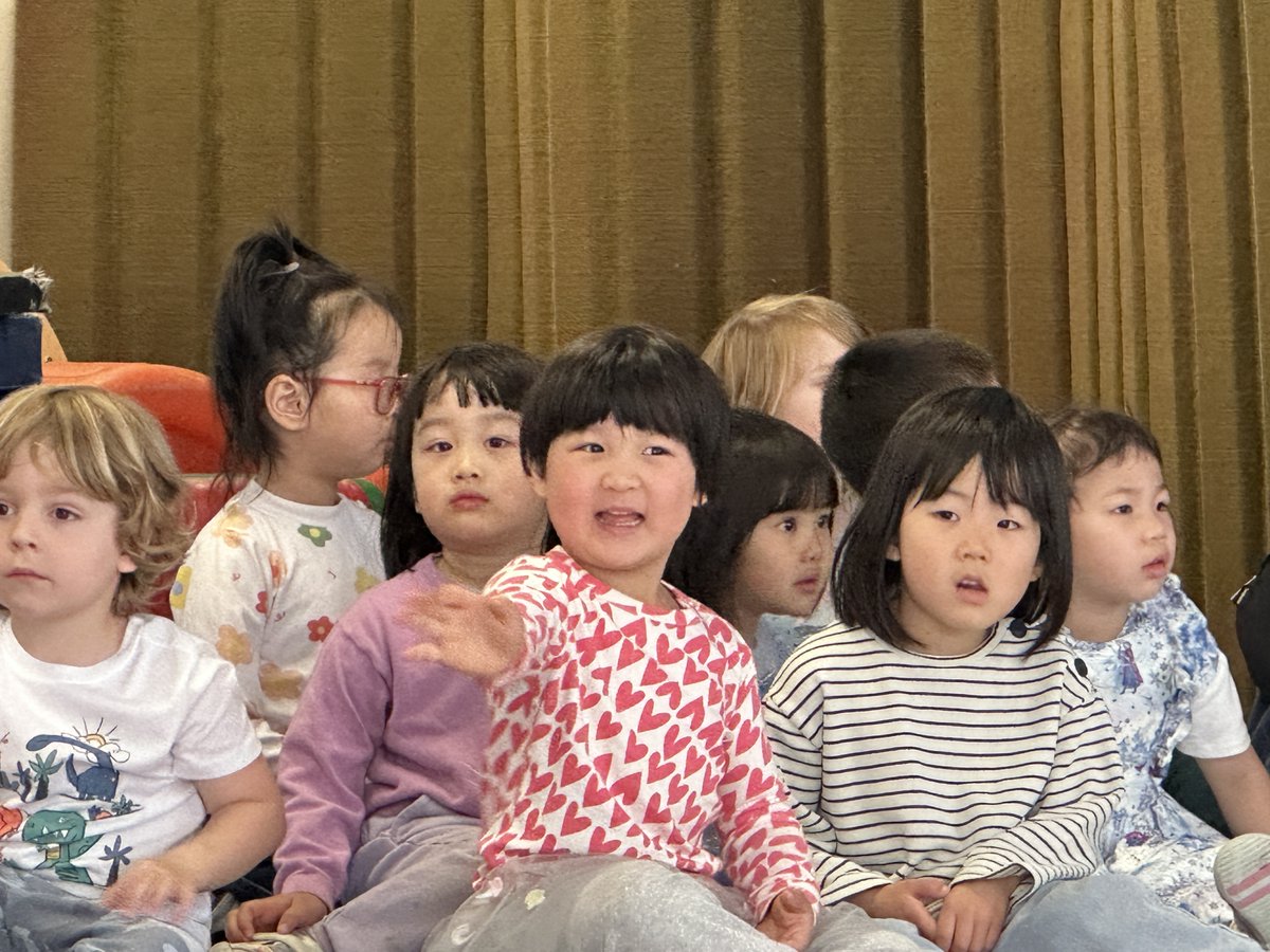 PJCC's youngest members were all smiles and cheers as they sang #Passover songs and retold the story of our exodus from Egypt. 🐸 #HappyPassover #JewishEducation #Community #KindVibes