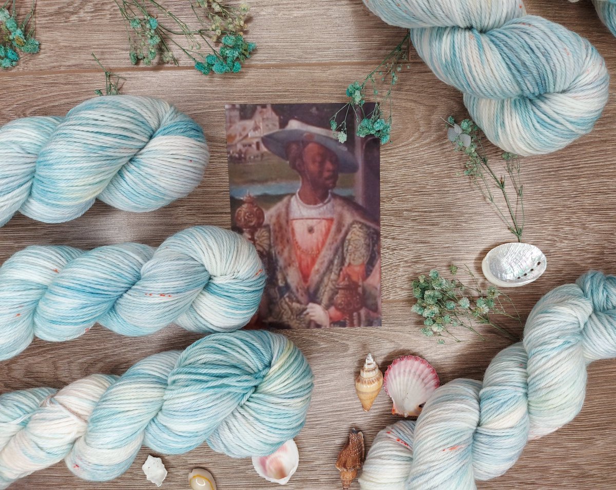 Good day frens, how abt a TL cleanse & a sneak peek at May's #monthlyyarnclub colorway? Pastels & Spring time breezes inspired by one of our fave Black figures of the Middle Ages. More soon! Enjoy the pics. #RepublicOfYarnia