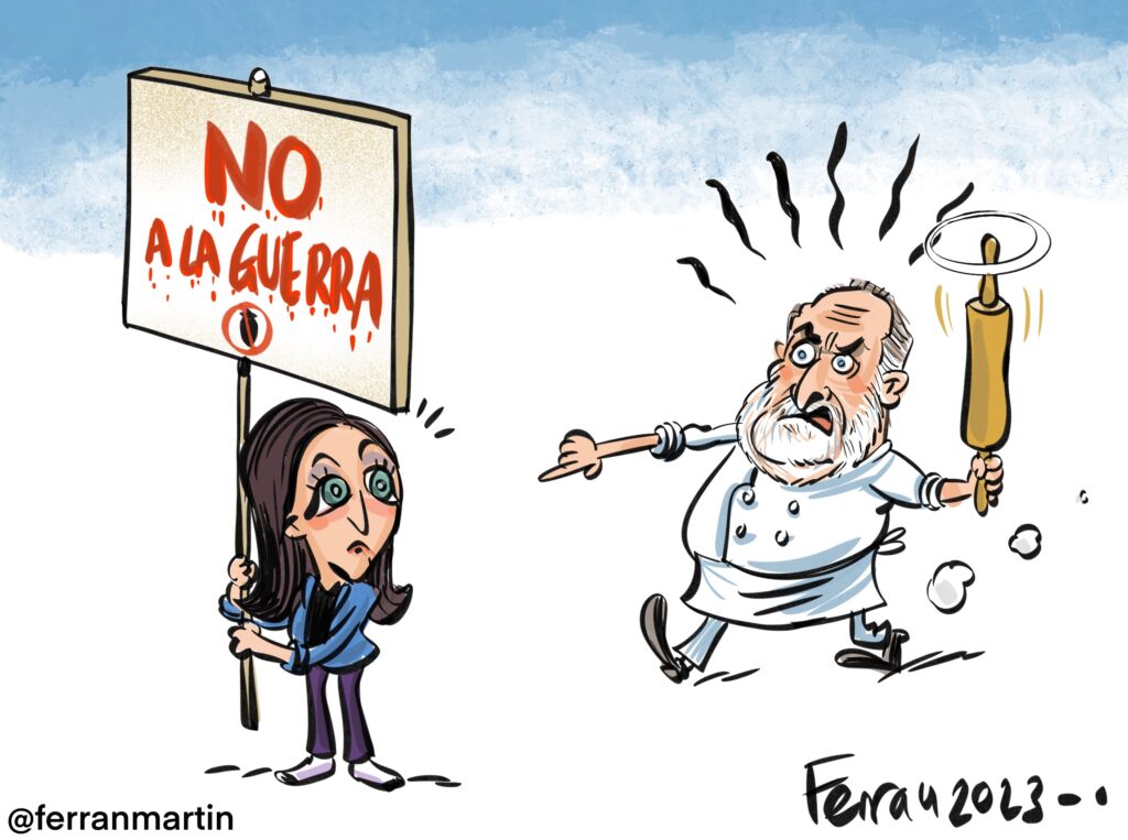 mjmedinaramos's tweet photo. @JaumedUrgell @Miquel_R #PeaceWashing del Chef José Andrés por @ferranmartin https://t.co/bxF63wSWBL