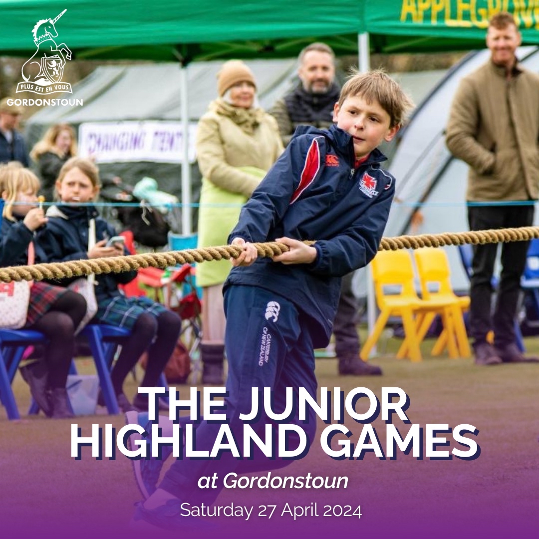 Hoping very much to see you next Saturday at the #juniorhighlandgamesatgordonstoun - a brilliant day out for all the family, free to entry & parking with all proceeds going to local charities! 

#bigcommunity #gordonstoun #gordonstounjuniorschool #thereismoreinyou #boardingschool
