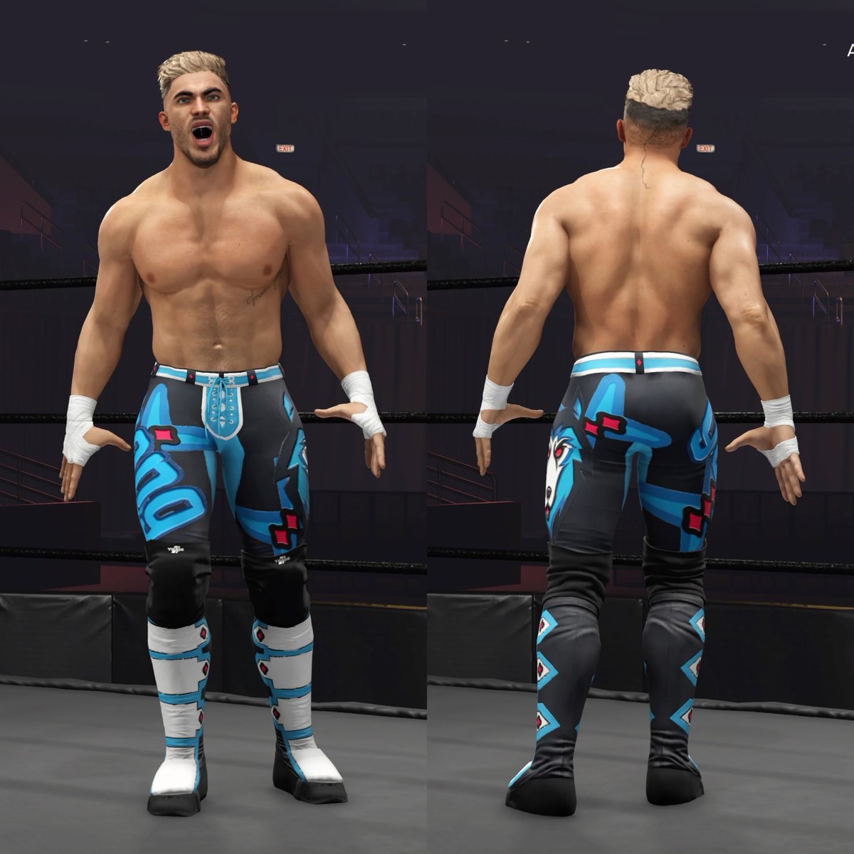 ⚫️🟣 Nick Young 🟣⚫️

Making his return to 2K! “Youngblood” Nick Young! 

The Scottish 🏴󠁧󠁢󠁳󠁣󠁴󠁿 high-flyer returns to AWF! With a Really fun fast paced move-set! 🐺 

Now Up on CC!

Tags: A2J / AWF

#AWF #CAWs #Cawcommunity #wwe2k23 #WWE #Caw #originalcaw #A2J