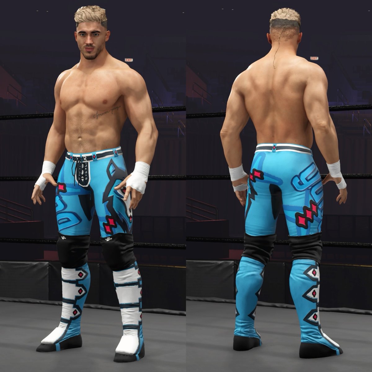 A2JWWE2k's tweet image. ⚫️🟣 Nick Young 🟣⚫️

Making his return to 2K! “Youngblood” Nick Young! 

The Scottish 🏴󠁧󠁢󠁳󠁣󠁴󠁿 high-flyer returns to AWF! With a Really fun fast paced move-set! 🐺 

Now Up on CC!

Tags: A2J / AWF

#AWF #CAWs #Cawcommunity #wwe2k23 #WWE #Caw #originalcaw #A2J