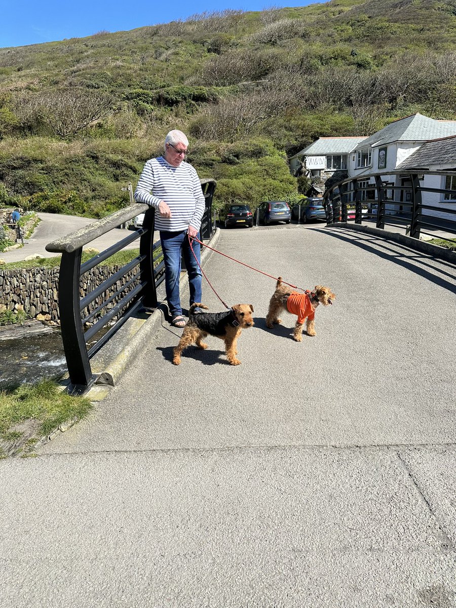 Been to Boscastle, stood on this bridge ❤️🧡