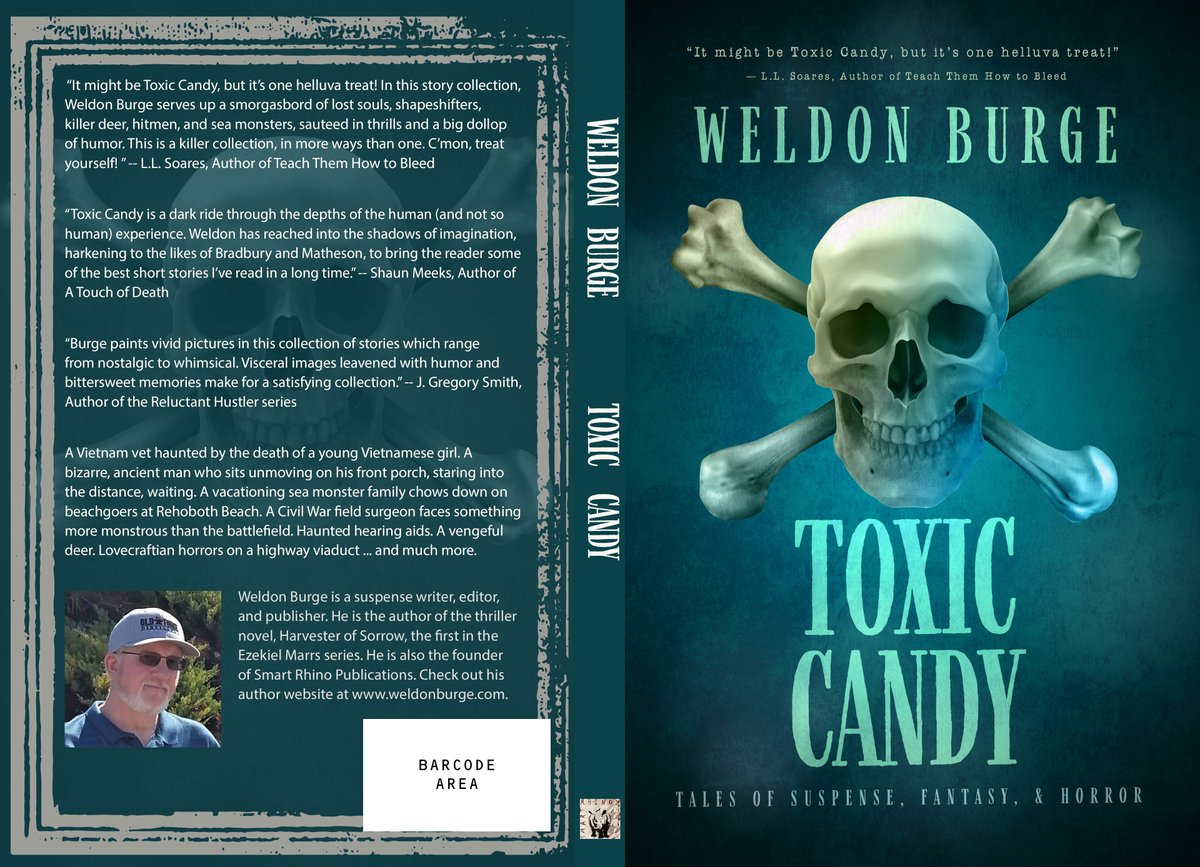 weldonburge's tweet photo. “It might be Toxic Candy, but it’s one helluva treat! Weldon Burge serves up a smorgasbord of lost souls, shapeshifters, killer deer, hitmen, and sea monsters, sauteed in thrills and a big dollop of humor.” — L.L. Soares, Award-Winning Author 
https://t.co/1XJ9vqXzMZ
#horror https://t.co/8huwPvjjsh