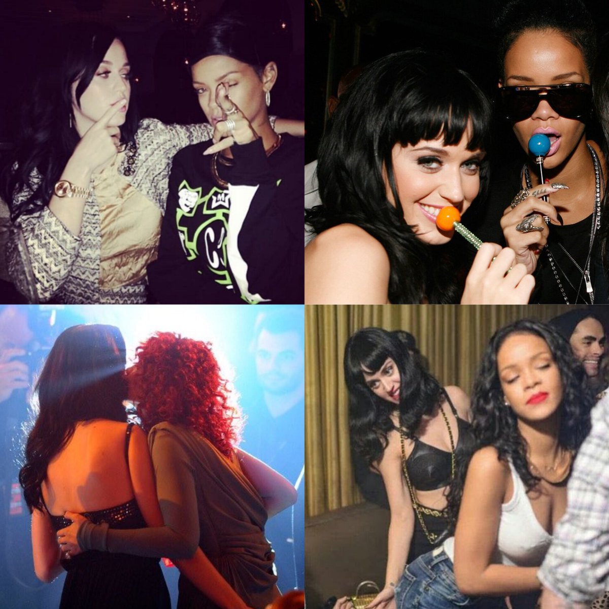 Rihanna and Katy Perry having one of the most iconic relationships in the  music industry A THREAD:, image size:1200x1200