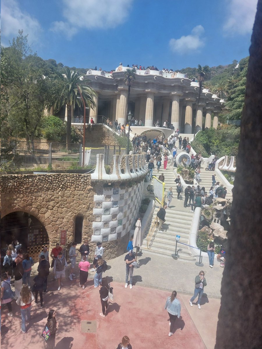 Final day at parc guell and then adios Barcelona