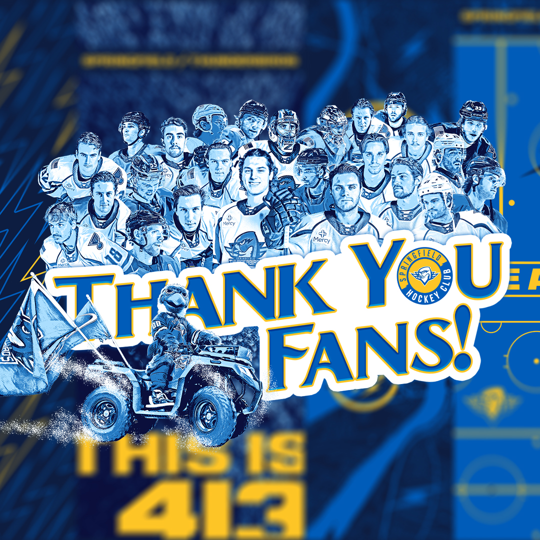 From the entire Thunderbirds organization, thank you for supporting us all season long! The passion and loyalty you all bring to every single game inside the Thunderdome is truly unmatched. 👏 See you in October 💙