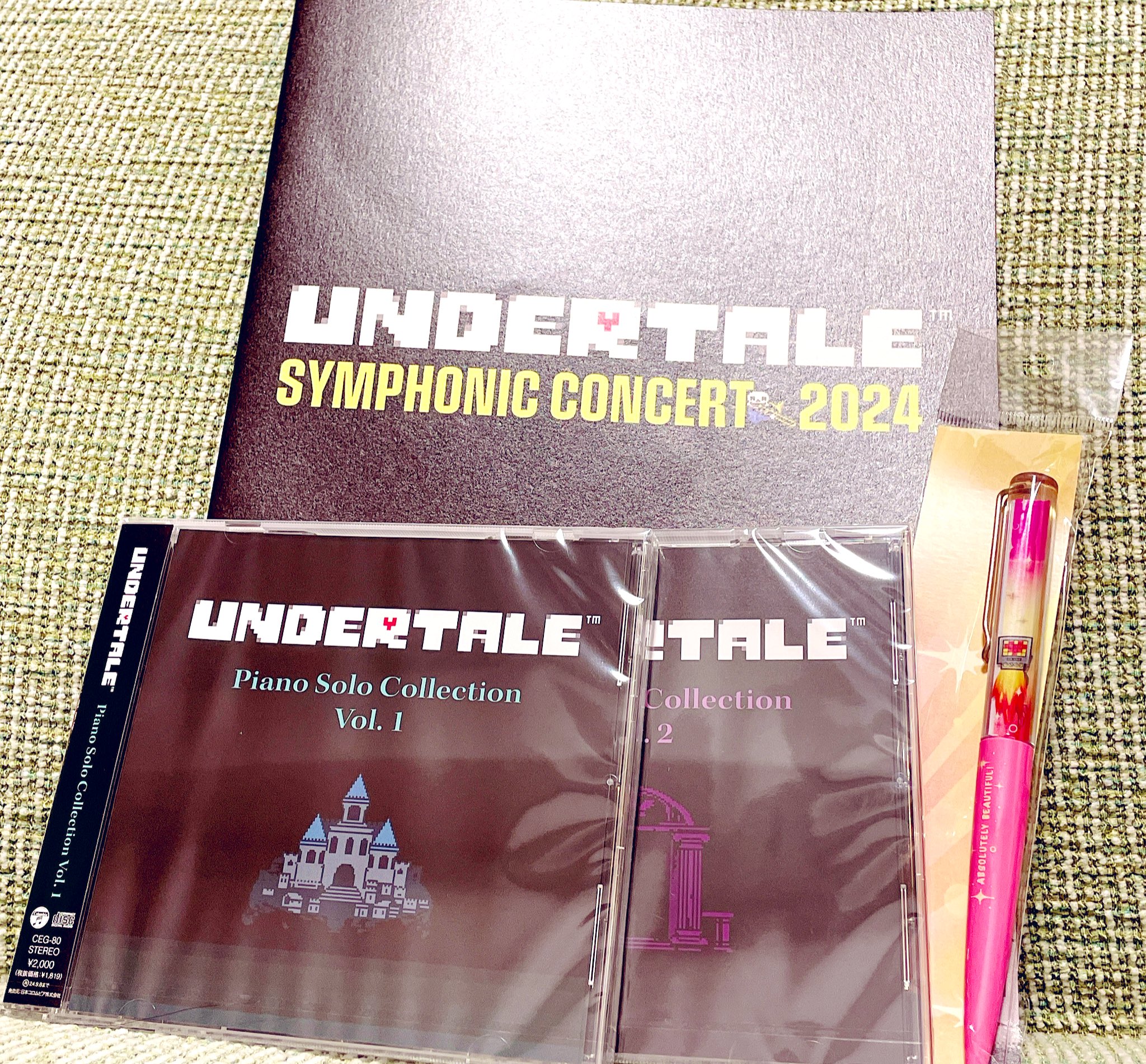 UNDERTALEシンフォニックコンサートCD/A.B.C.D【バラ売り可】 十分