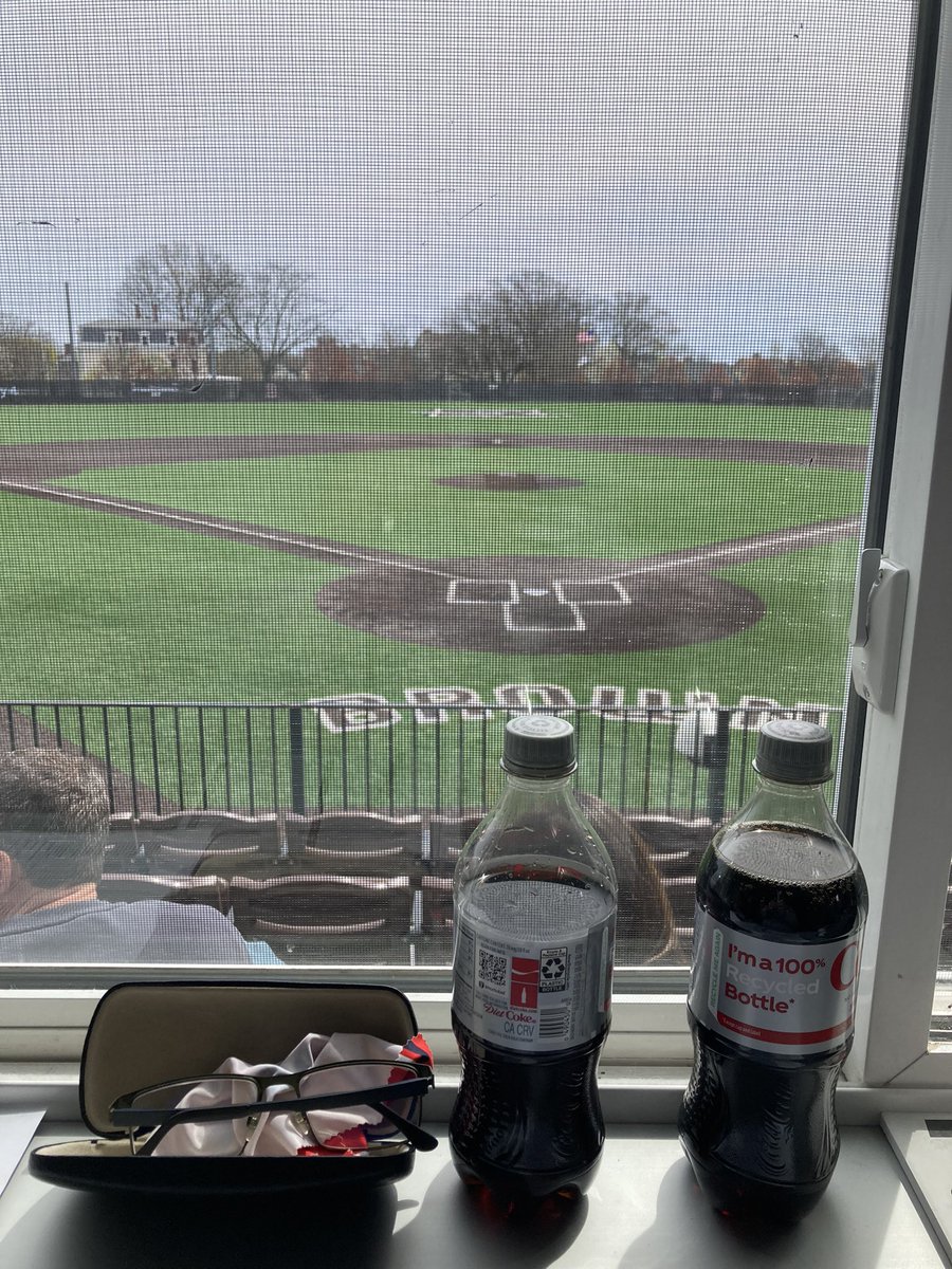 A doubleheader means two sodas. #PAAnnouncer