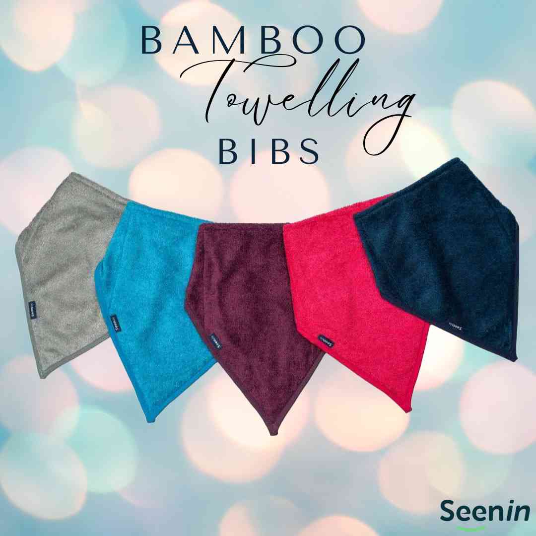Introducing our Bamboo Towelling #Kerchiefs🌿
Made from super soft bamboo towelling, our #DribbleBibs are ultra absorbent & provide comfort. 
seenin.co.uk/product/classi…
#Bibs #Neckerchiefs #Disability #AdaptiveClothing #SpecialNeeds