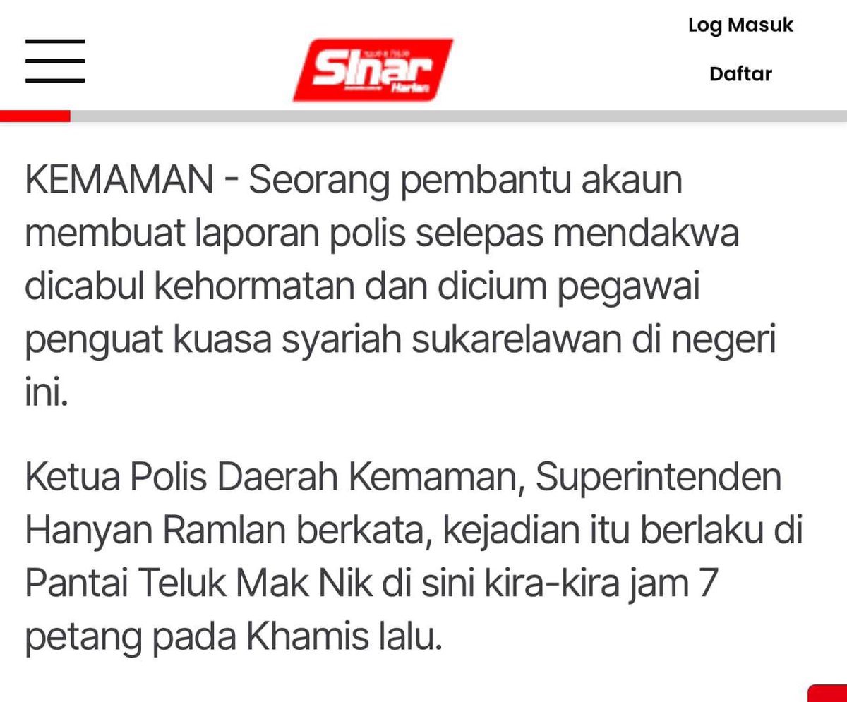 PENGUATKUASA SYARIAH SUKARELAWAN PAS TERENGGANU DISIASAT Bila bersembang dengan puak walaun ini, bergegar bumi kalau sembang bab maksiat. Kalau orang lain buat konsert atau perayaan Songkran diseru beramai-ramai keluar bantah. Bila tiba geng dia buat, macam-macam alasan…