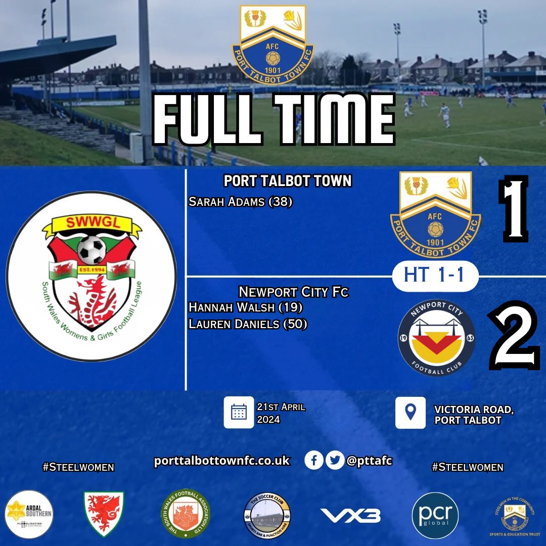 Our ladies team bow out of the cup this afternoon to a strong, side from @NewportCity_FC .  Well done to the whole squad who all performed exceptionally well and matched Newport in every position 💙 Keep up the good work, the future is looking good ⚽️
#SteelWomen