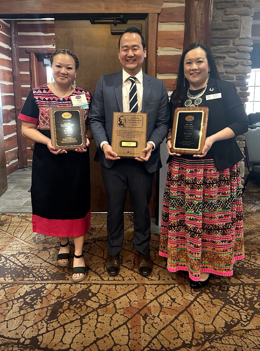 Thank you <a href="/WEAC/">WEAC</a> for supporting educators and for honoring me with the Richard Lewandowski Humanitarian Award. Raising Asian American visibility in education has been an incredibly humbling and fulfilling journey.