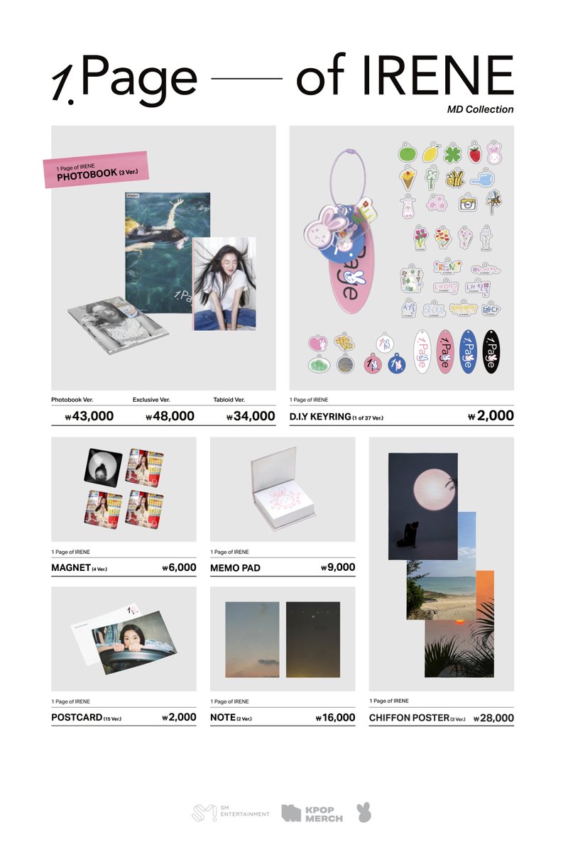 ‘1 Page of IRENE’ - MD Collection ✅Sales Day - 2024.04.26 ~ 현장 판매 예정 🖼️ 2024.04.26 ~ 2024.05.05 @ 일상비일상의틈byU+ *월요일 휴관 📖🛒 Domestic Mall🍀bit.ly/3Uh1RCR Global Mall🍀bit.ly/49HJ0p4 #IRENE #아이린 #RedVelvet #레드벨벳 #IRENE_EXHIBITION