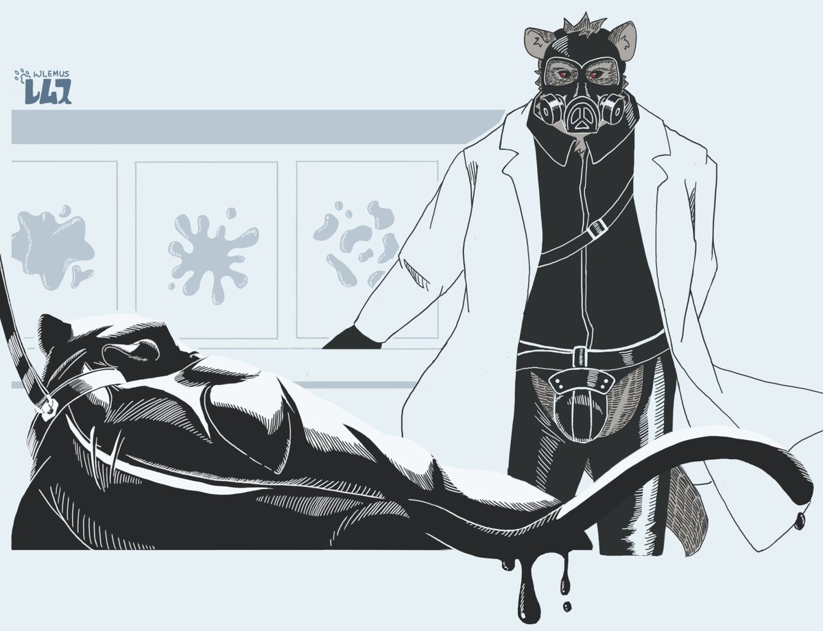 WLemus9653's tweet photo. #furry #獣人 "Latex-goo-beast Lab." https://t.co/rGhoD5Xbd2