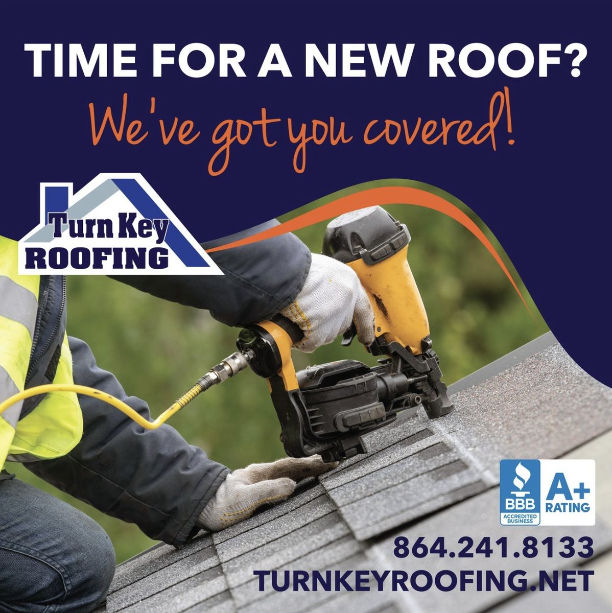 Is your house ready for a new roof? We’ve got you covered!

📲864.241.8133

#RoofingContractor #Roofing #NewRoof #Andersonismytown #YeahthatGreenville #TurnKeyRoofing #RoofInspection #Home #stormdamage #residential #roofing