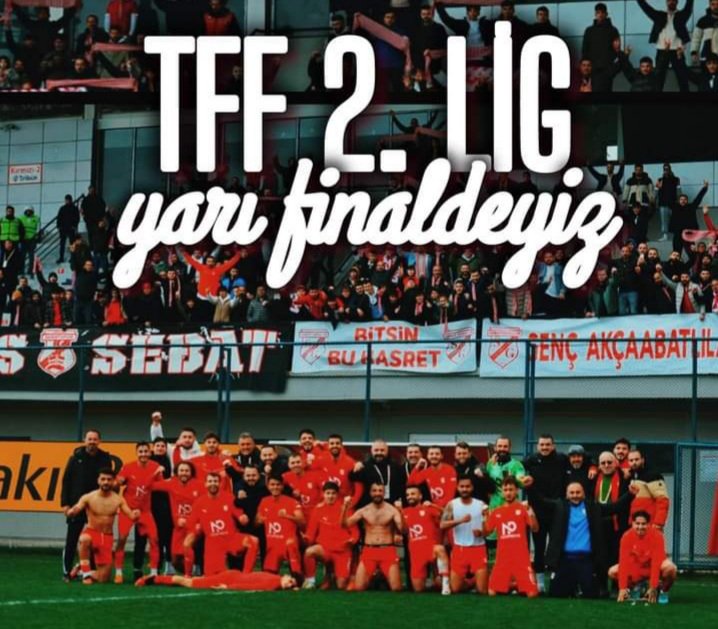 TEBRİKLER SEBAT'IM.... TFF 3. Lig 4.Grup’u ligin bitimine 1 hafta kala 2. sırada tamamlamayı garantileyerek adını TFF 2. Lig Play-off yarı finaline yazdıran #SebatGençlikSpor 'u kutlar, başarılarının devamını dilerim.