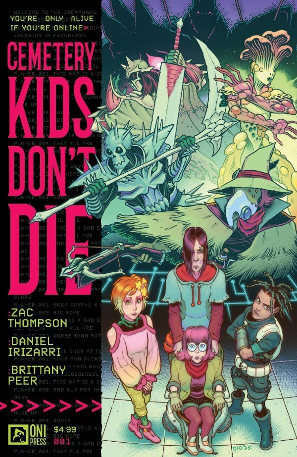 If you dug BLOW AWAY and CEMETERY KIDS DON'T DIE make sure to pre-0rder INTO THE UNBEING #1. It's big, sprawling eco-horror that's unlike anything else on the shelves right now.