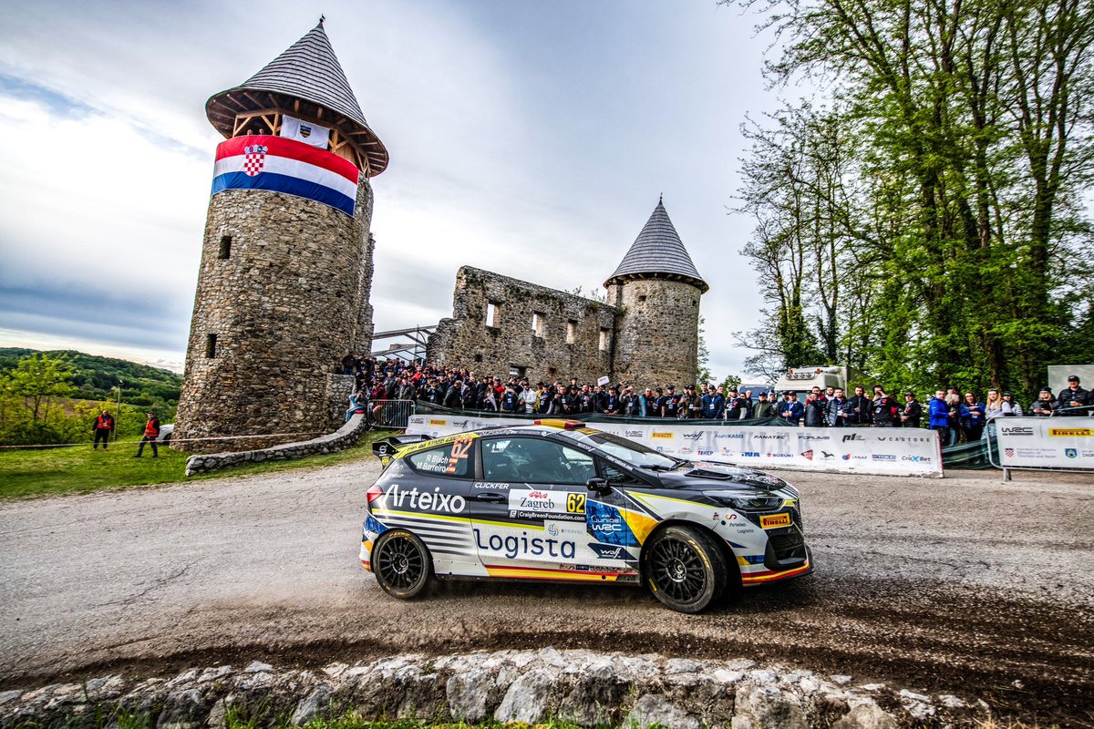 ¡¡@pepslopezdriver / @DavidVcopiloto debutan en Croacia con un 🥉 puesto de WRC2 y dan otro paso adelante en la clasificación de la categoría Challenger!! @RoberBlachJr / @MauroBarreiro_ han sabido sobreponerse a las circunstancias para conservar la 5️⃣ª plaza del @FIAJuniorWRC.