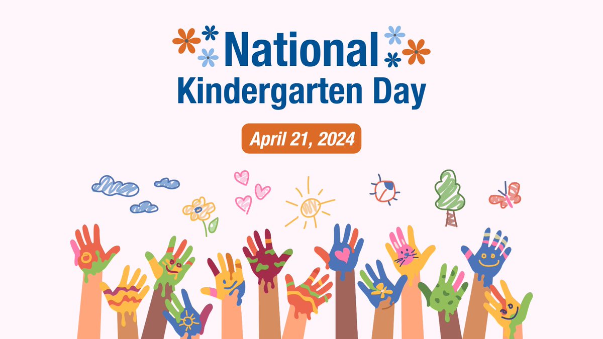 Happy National Kindergarten Day! Did you know there are 36,605 kindergarten students enrolled in Iowa public schools for the 2023–24 school year? #NationalKindergartenDay #ThankYou 🍎❤️