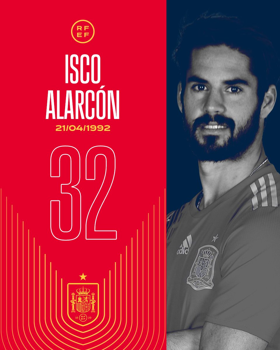 🎩🪄 Los magos también cumplen años... 38 internacionalidades, 12 goles con la @sefutbol y un Campeonato de Europa sub-21. 🥳 ¡Felices 3️⃣2️⃣, @isco_alarcon!