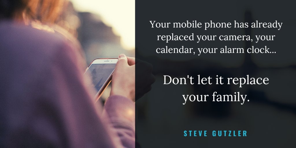 Phones replaced cameras and clocks, but they shouldn’t replace family time.

Lead yourself: prioritize people, not pixels. 

#SelfLeadership #UnplugToConnect 🚫📱❤️