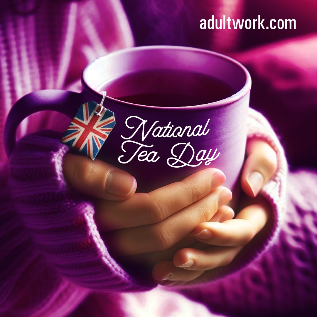 adltwrk's tweet photo. On #NationalTeaDay, we're brewing up more than just a beverage – we're crafting moments of bliss and connection.

Here's to warmth, comfort, and good company!🍵💫

#TeaTime https://t.co/vOMBInDcS8