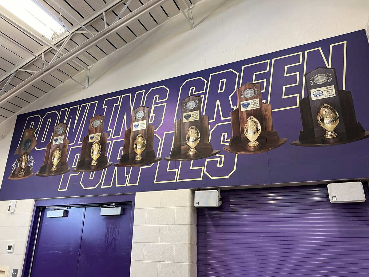 Had a little update this week in the locker room to celebrate our 2023 state championship. This matches the others….