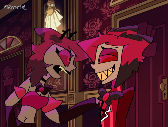 Oh my god Astrid actually put some half-assed “shading” on her art…. No wayyyy

#HazbinHotelOC
