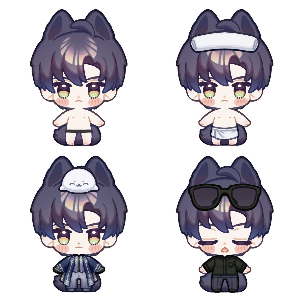 「magnetic clothes standee…#LoveandDeepspa」|hami ʕ´•ᴥ•`ʔσ”🌻 manjuus in production!のイラスト