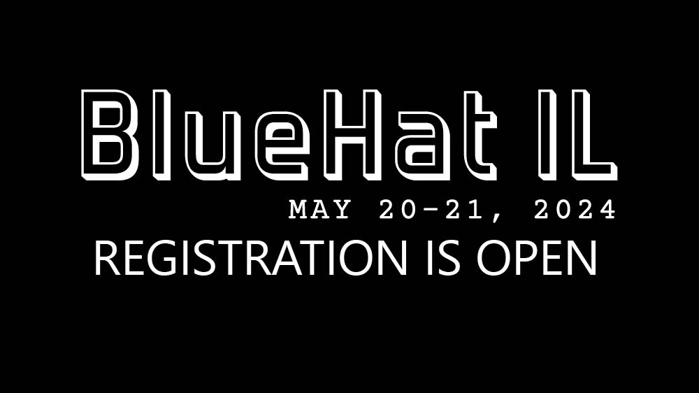 BlueHat IL tweet media