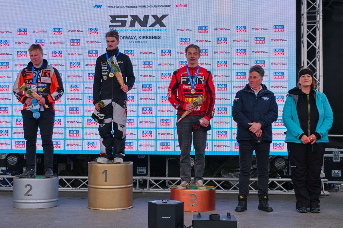 ❄️Norwegian swoop as Reiten and Cottew become SNX and WSNX World Champions while Pihlaja claims second round in a row 💥 Read the summary and all the results HERE 👇 snx.azurewebsites.net/2024/04/20/nor… #SNX #Snowcross #Motorsport