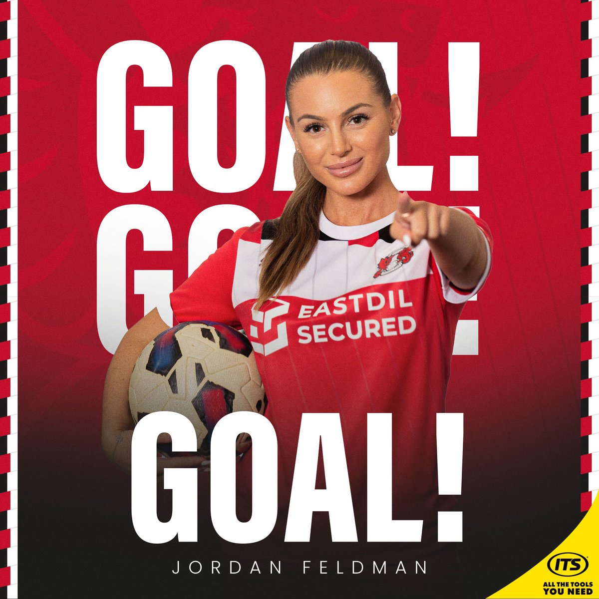 90+1’ GOOOOOOOOALLLLL!! FELDMAN LEVELS IT!!! Great determination from Jenks sees her beat two players and whip the ball back post for Feldman to head home!!! London Academicals 2-2 @LOFCWomen