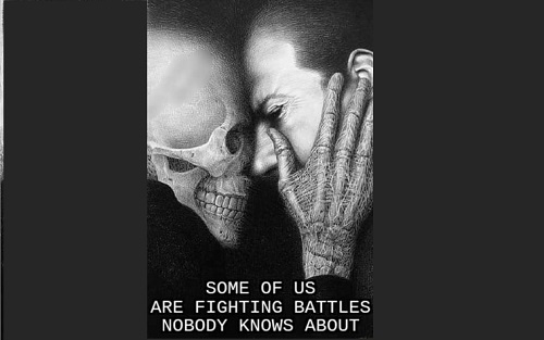 Some of us are fighting battles no one knows about. 

#ThinkBIGSundayWithMarsha #EndViolence #EliminateBullyingBasedViolence #SuicideAwareness #bullying #awareness #mentalhealth #humanity