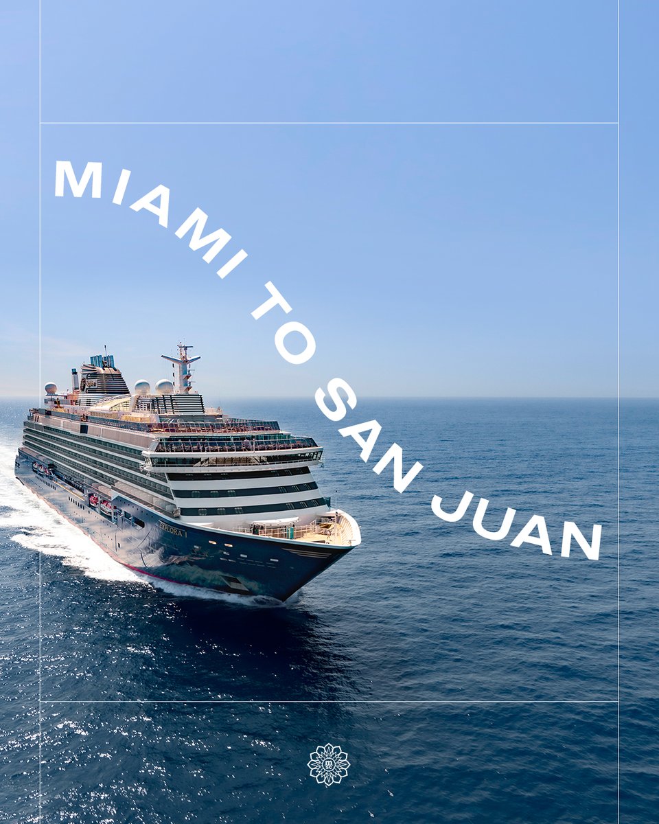 Sail from Miami to San Juan, exploring vibrant cities and serene beaches along the way. 🛳️ Miami, USA to San Juan, Puerto Rico 🗓️ 14 to 21 January 2025 🗓️ 21 to 28 February 2025 Join us for a Caribbean journey at the link here bit.ly/3JqTKxB