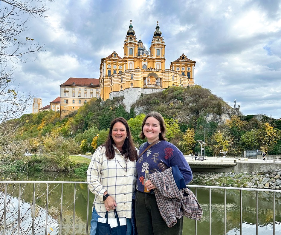 'It was my daughter Em’s first trip to Europe. Em graduated last year from Ithaca College with a music degree. To be able to share the Celebration of Classical Music Danube itinerary was amazing.' - Elizabeth H. #danuberiver #rivercruise shorturl.at/AV257