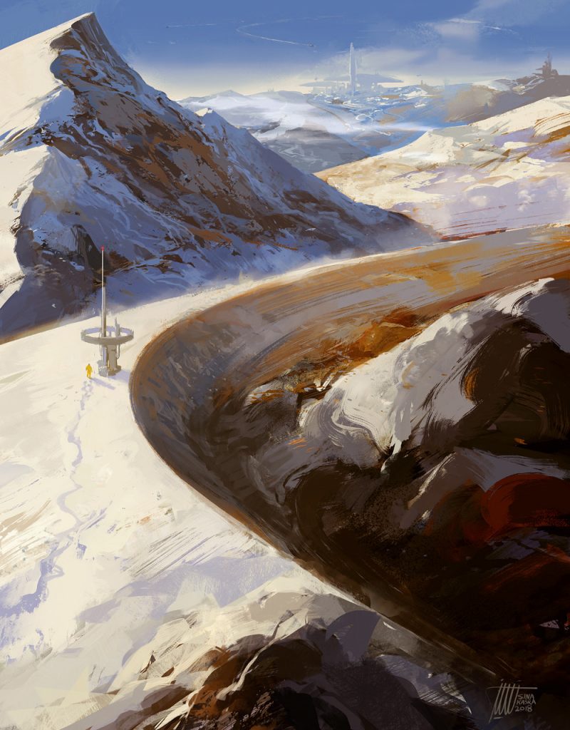 「The Art of Sina Pakzad Kasra - Gallery u」|IAMAGのイラスト