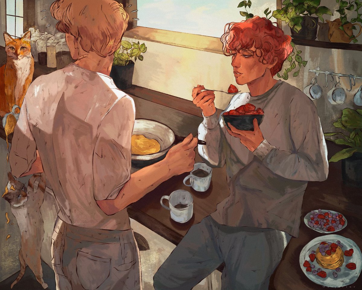 ouijacine's tweet photo. Easy mornings #aftg #andreil https://t.co/mqkzHRtKl3