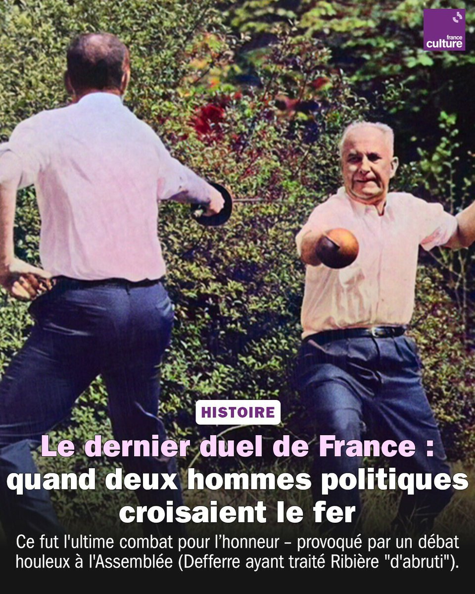 Un combat de quatre minutes, le 21 avril 1967, malgré la désapprobation de De Gaulle. ➡️ l.franceculture.fr/5X5