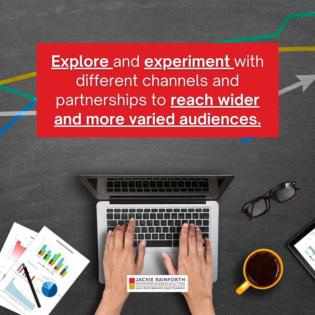 Real magic happens when you step out of your comfort zone. It's about reaching new audiences, exploring untapped channels, and forging partnerships that open doors to exciting opportunities. #sellingiseasy #sellingwithjackie #SalesTips