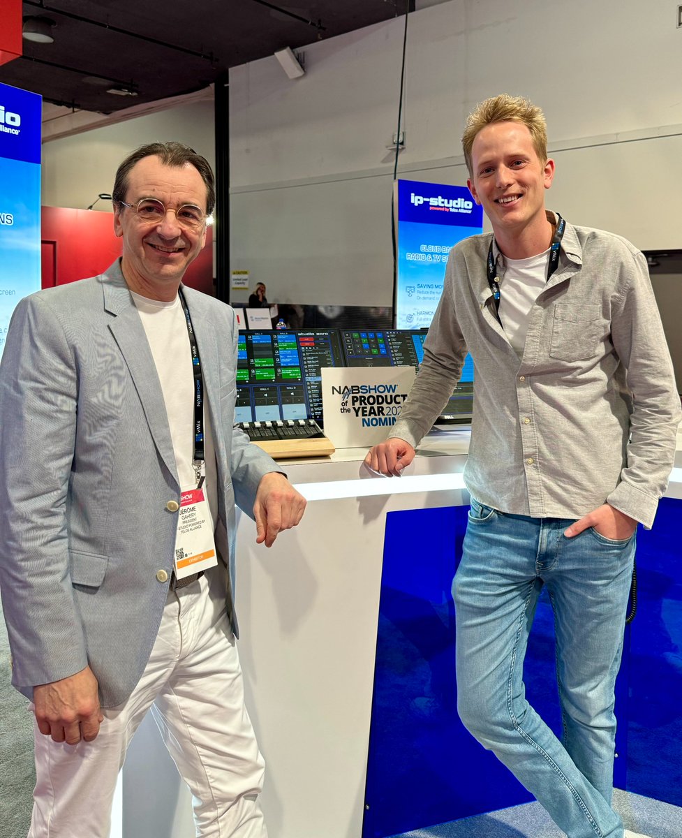 Pour la 6ème année, mon bureau au #NAB à Las Vegas, le plus grand salon technique TV/radio au monde 📺📻. Présentation des produits Softron destinés aux chaînes de télé. Toujours l'occasion de belles rencontres 😎

#softron #nab2024 #nabshow2024 #broadcast #tv #radio #media #ip