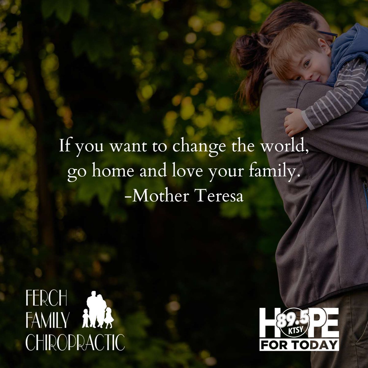 Lord, help us love our families well. #hopefortoday #choosehope #bible #scripture
