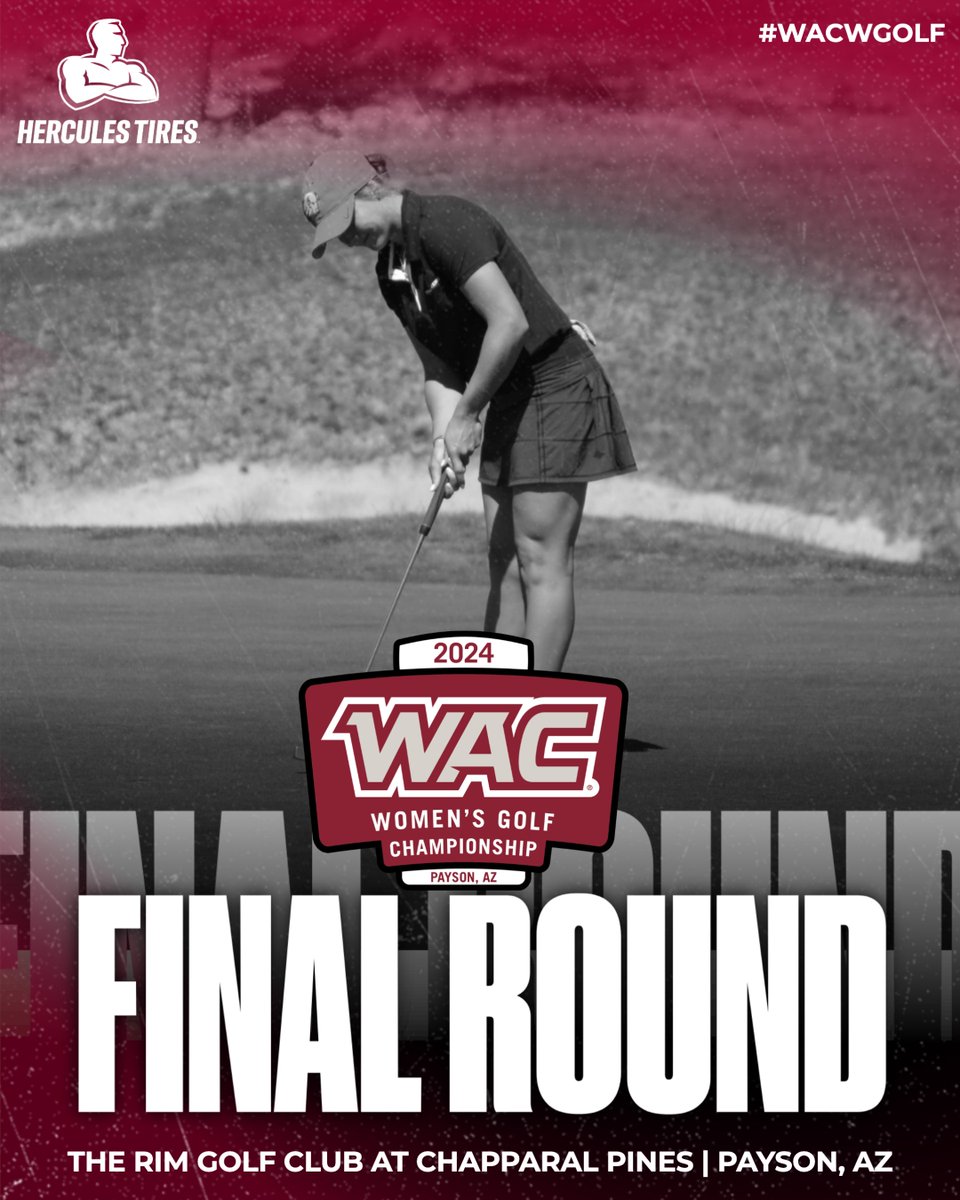 🏆 Bring your A game today, it's hardware day! ⏰ 9AM PT 📍 The Rim Golf Club at Chapparal Pines (Payson, AZ) 📊 tinyurl.com/4ts4dbnh ⛳️ wacsports.com/wgolf #OneWAC x #WACwgolf