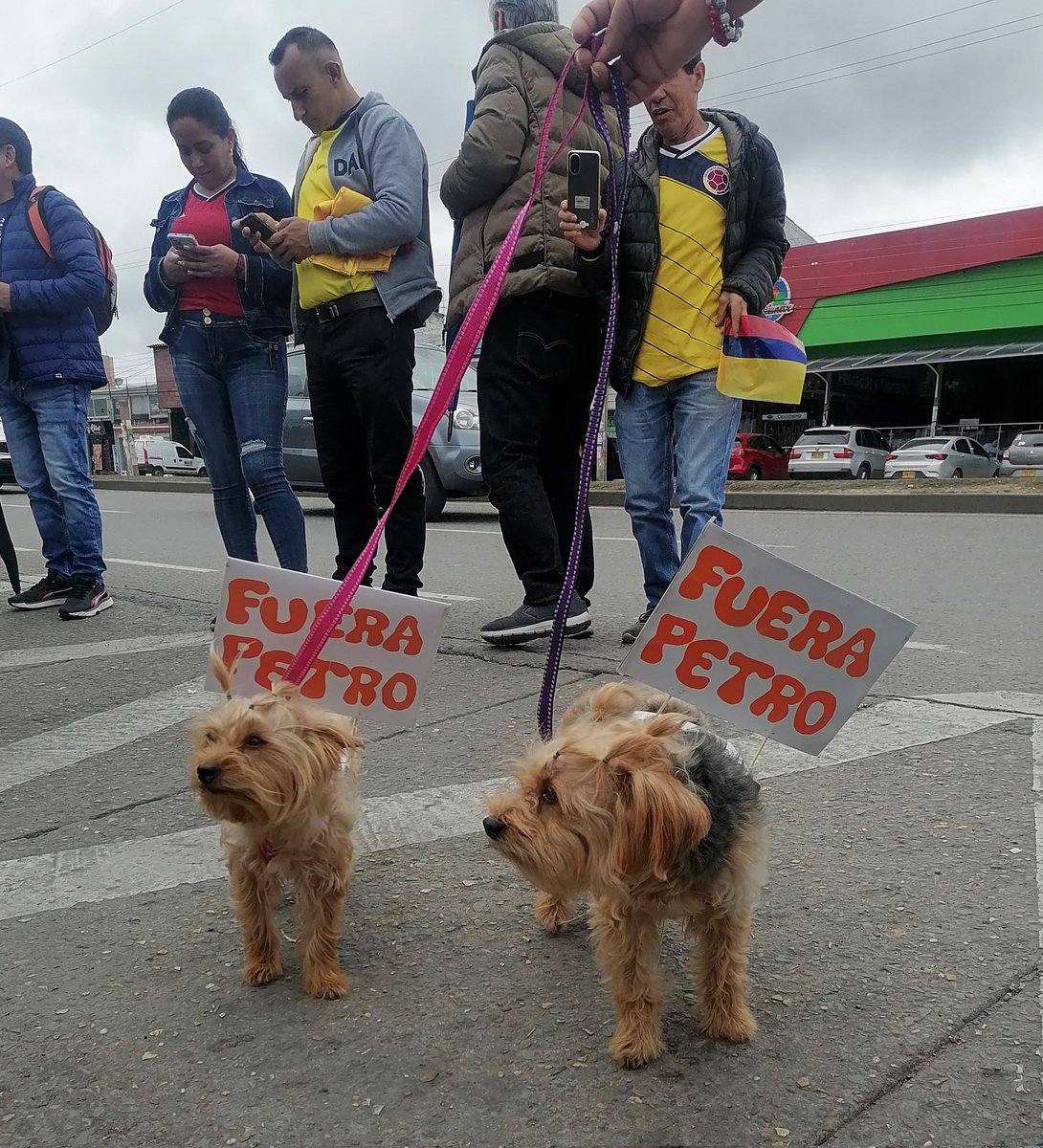 #FueraPetro #MarchaDomingo21Abril #Tunja