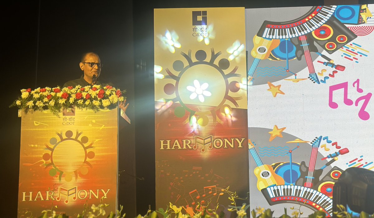 Our @CDOT_India Bengaluru family came together to mark a special occasion – our Annual Day! Amidst vibrant cultural performances, insightful speeches from our CEO,@rkupadhyay , and honoring the dedication of our long-serving #employees with special awards, it was a day filled