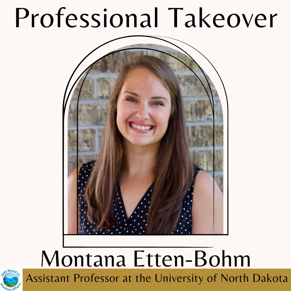 It’s time for another takeover!! Tomorrow, hear from one of our faculty advisors, Dr. Montana Etten-Bohm, about a day in the life in academia. Get your questions ready and make sure to watch our Instagram stories tomorrow!